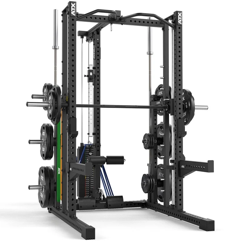 ATX® Multipresse-Rack 780 Komplettstation mit Latzugstation - 125 kg Steckgewichte
