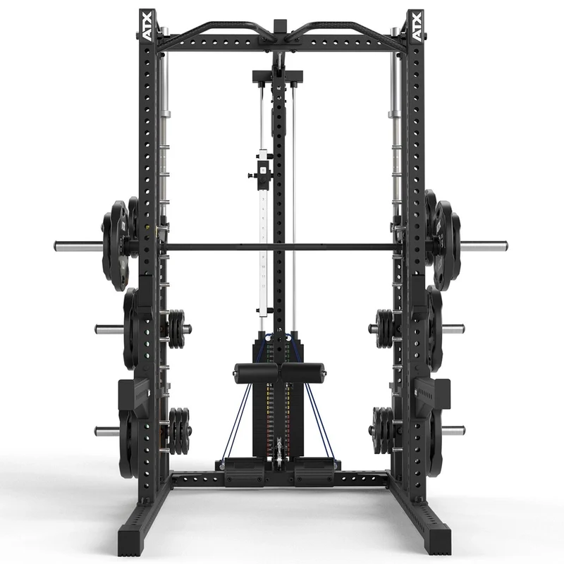 ATX® Multipresse-Rack 780 Komplettstation mit Latzugstation - 125 kg Steckgewichte
