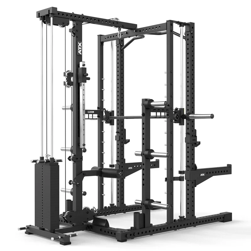 ATX® Multipresse-Rack 780 Komplettstation mit Latzugstation - 125 kg Steckgewichte