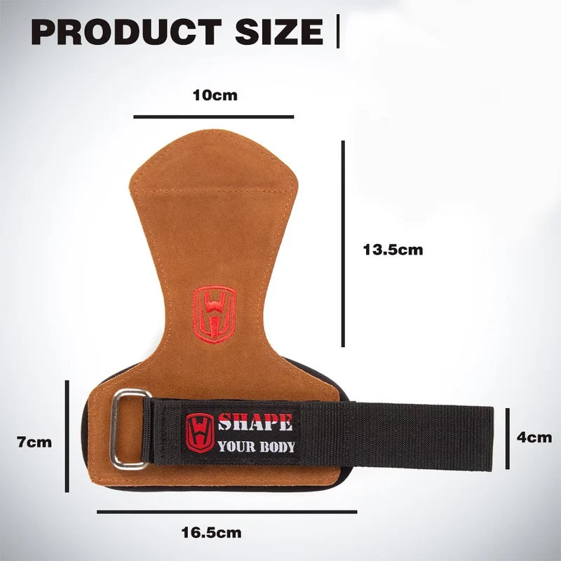 SHAPE YOUR BODY - Profi Zughilfe Griffpolster Fitness Sport Handschuhe