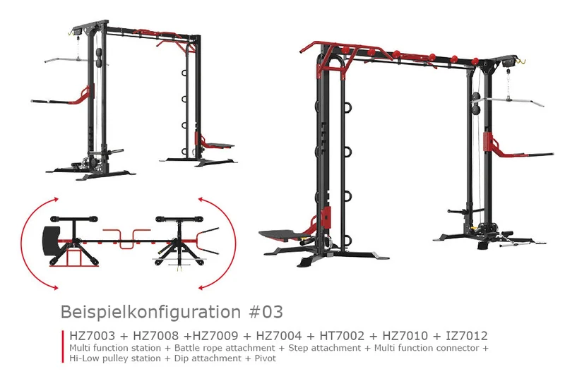 Impulse® Pro - STERLING HIGH INTENSIVE TRAINING ZONE - HOME GYM KOMPATIBEL