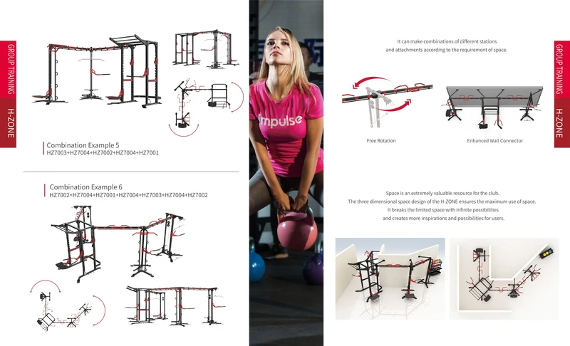 Impulse® Pro - STERLING HIGH INTENSIVE TRAINING ZONE - HOME GYM KOMPATIBEL