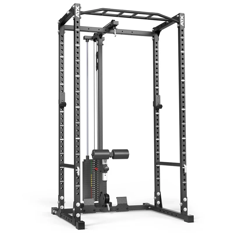 ATX® Power Rack PRX-520-XS mit Latzug 100 kg Steckgewichte - Höhe 215 cm