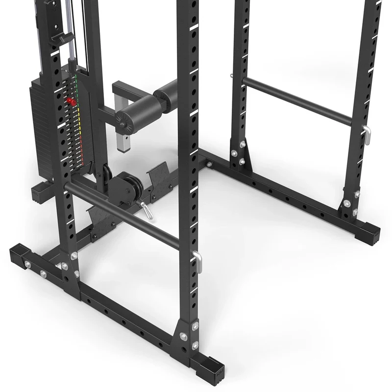 ATX® Power Rack PRX-520-XS mit Latzug 100 kg Steckgewichte - Höhe 215 cm