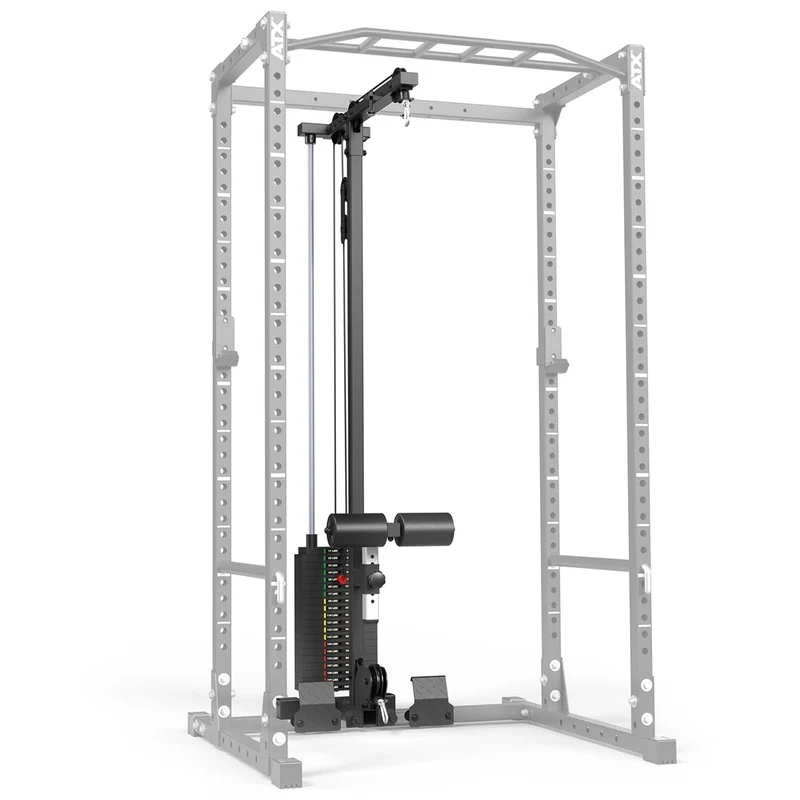 ATX® Power Rack PRX-520-XS mit Latzug 100 kg Steckgewichte - Höhe 215 cm