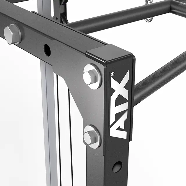 ATX® Power Rack PRX-520-XS mit Plate Load Latzug - Höhe 215 cm