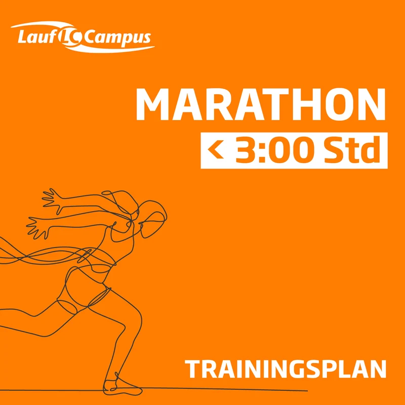 Ihr Marathon-Trainingsplan für Bestzeiten – unter 3:00 Std.