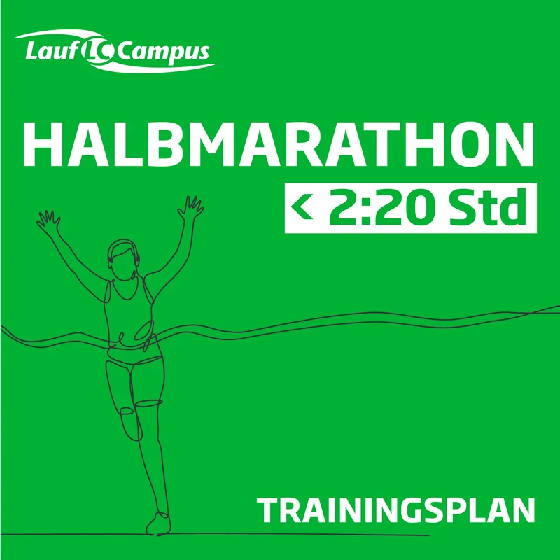 Halbmarathon-Trainingsplan für Bestzeiten – unter 2:20 Std.