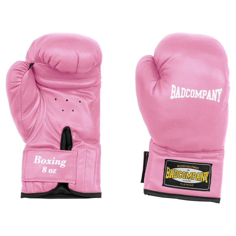 Junior Box-Set Boxsack mit Handschuhe pink