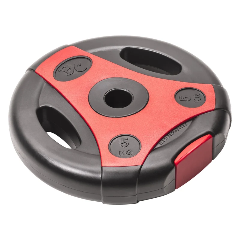 Aerobic Langhantel-Set 19 kg schwarz/rot