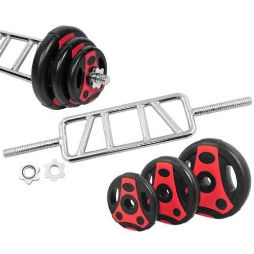 K-Grip. 25,5 Kg Trizep-Hantel Set Hanteln Hantelscheiben