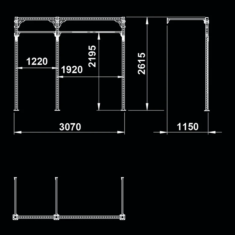 ATX® Functional WALL RIG 700 - Standard 2