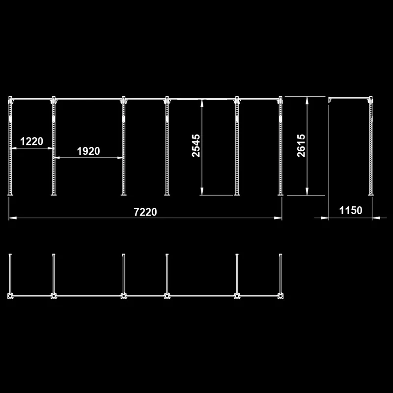 ATX® Functional WALL RIG 700 - BASIC 5