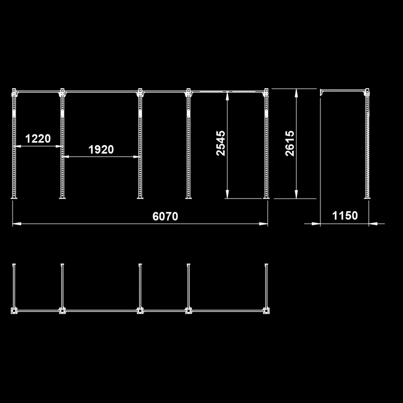 ATX® Functional WALL RIG 700 - BASIC 4