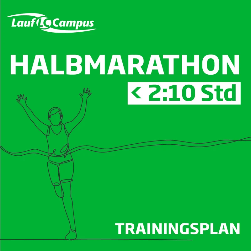 Halbmarathon-Trainingsplan für Bestzeiten – unter 2:10 Std.