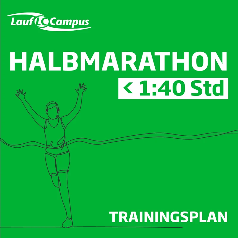 Halbmarathon-Trainingsplan für Bestzeiten – unter 1:40 Std.
