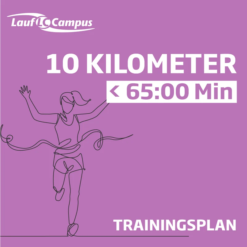 Ihr 10-Kilometer-Trainingsplan für Bestzeiten – unter 65 Minuten