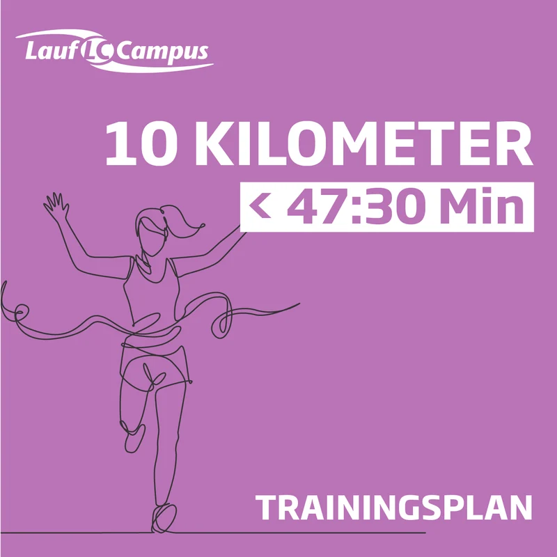 Ihr 10-Kilometer-Trainingsplan für Bestzeiten – unter 47:30 Minuten