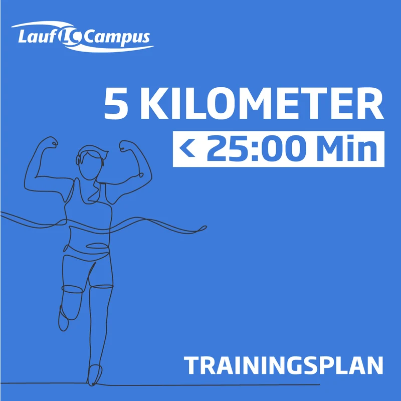 Ihr 5-Kilometer-Trainingsplan für Bestzeiten – unter 25 Min.