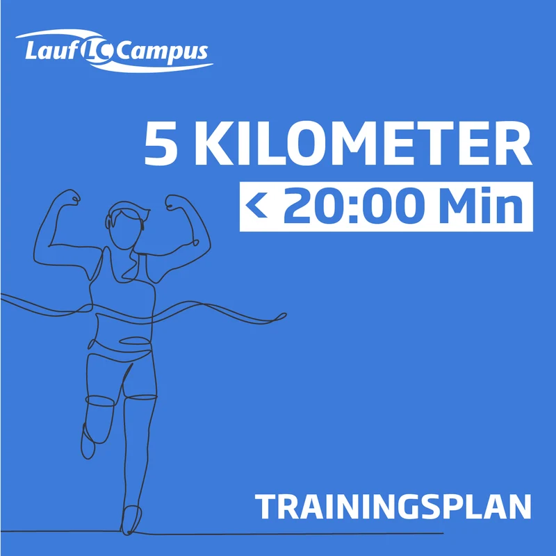 Ihr 5-Kilometer-Trainingsplan für Bestzeiten – unter 20 Min.