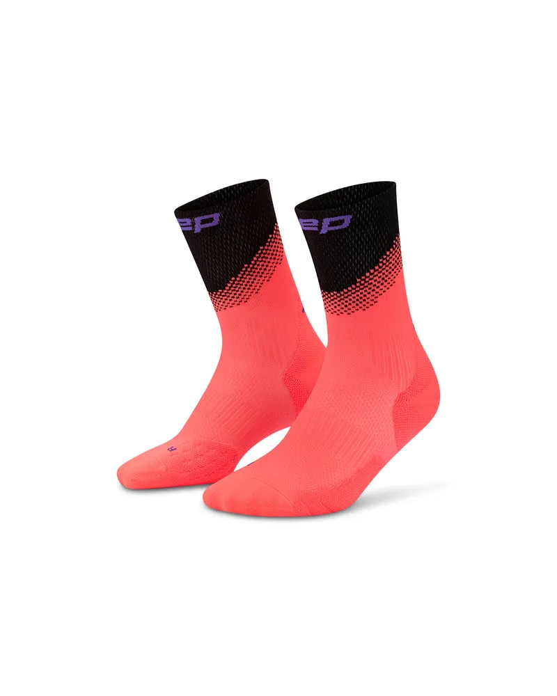 The Run Compressions Socks Mid Cut Men Split Fade