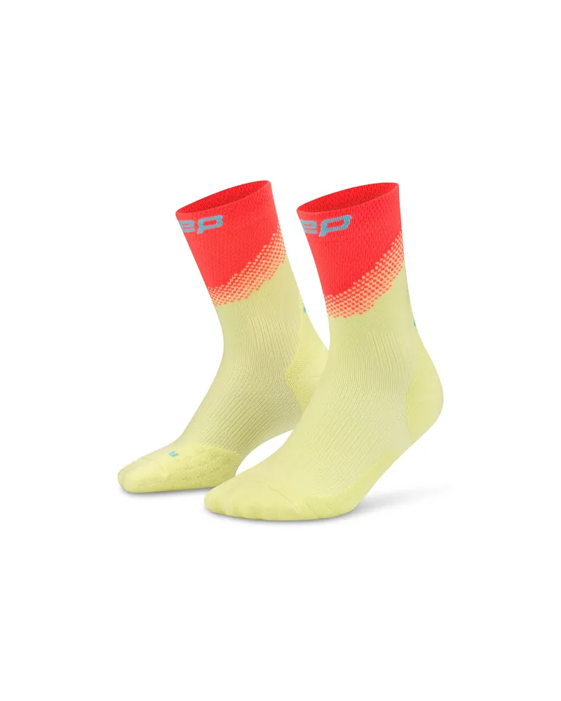 The Run Compressions Socks Mid Cut Men Split Fade