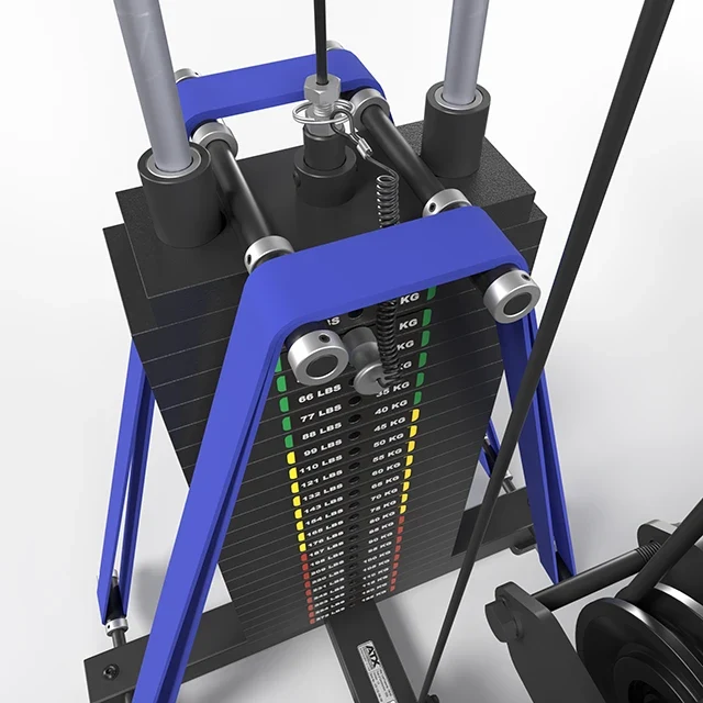 ATX® Power Rack 780 mit Latzug - Steckgewichte & Multipresse