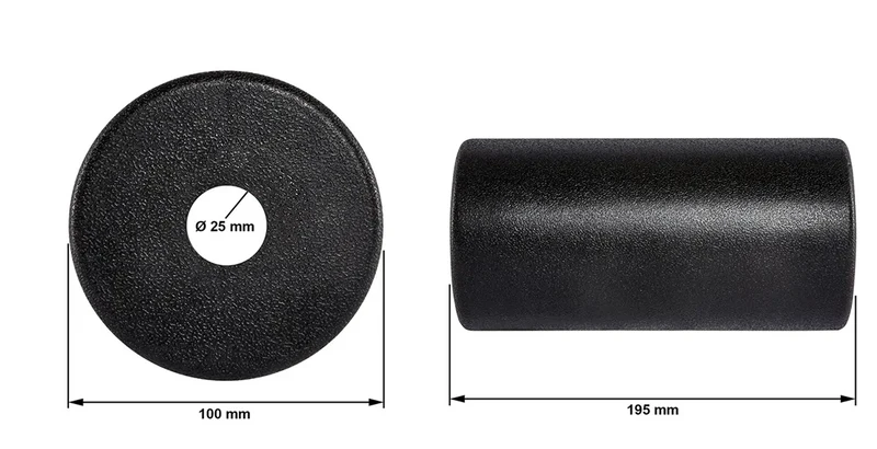 Geräte - Polsterrolle Ø 100 mm x 200 mm PU