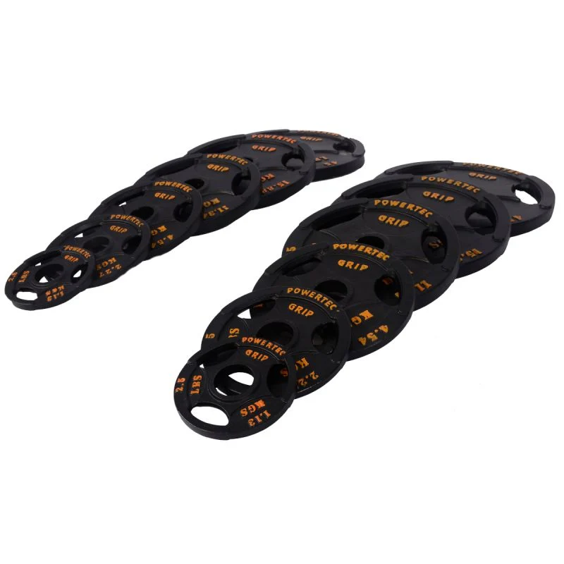 Powertec® - HANTELSCHEIBEN GUSS 255LBS SET (116KG)