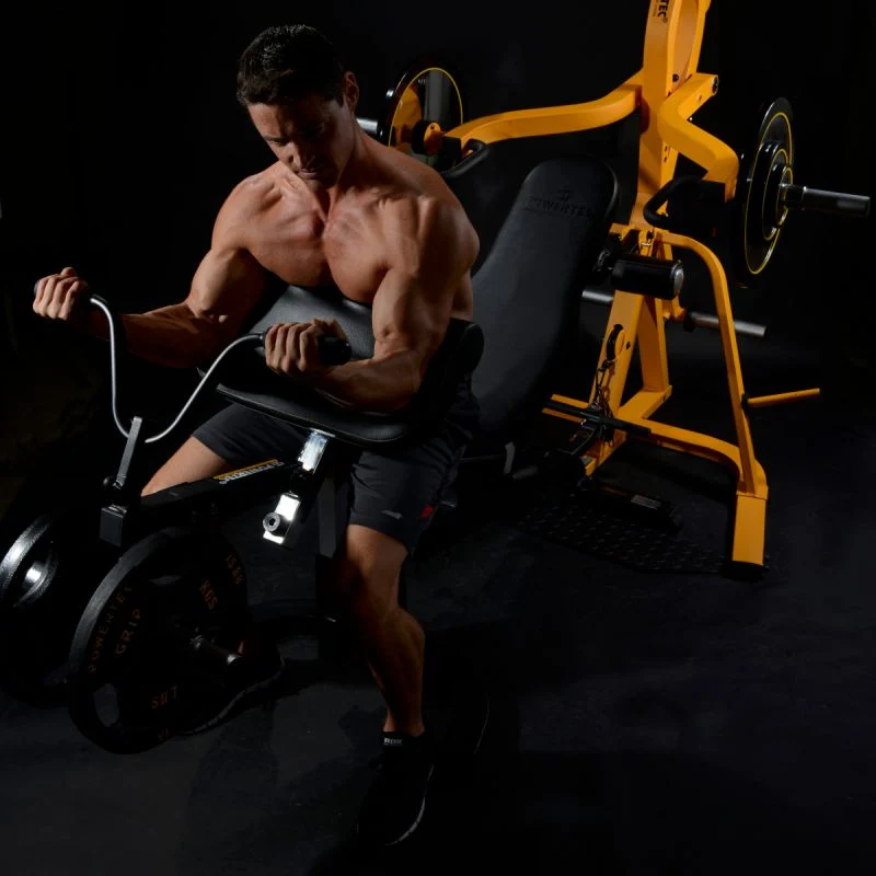 Powertec® - CMA - BICEPS-ERWEITERUNG - BLACK - Curl Machine Accessory