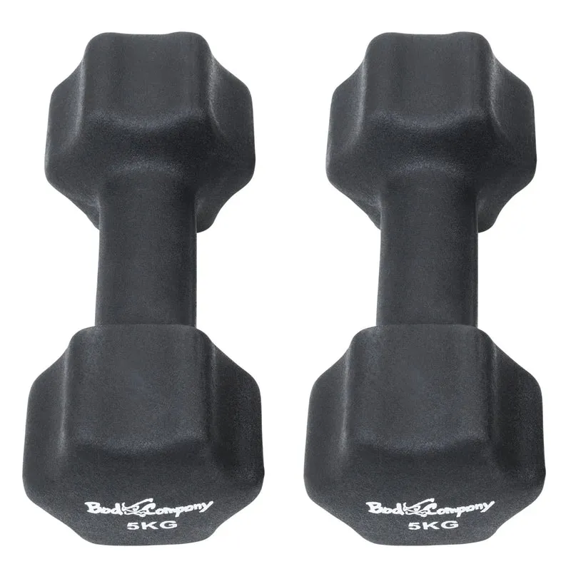 38Kg (2x1, 2x1.5, 2x2, 2x2.5, 2x3, 2x4, 2x5) Neopren Gymnastik Hanteln