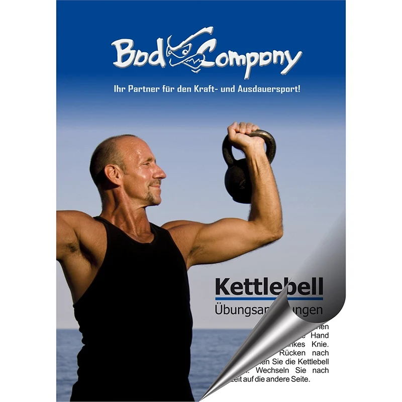 Kettlebell aus Kunststoff 18 kg