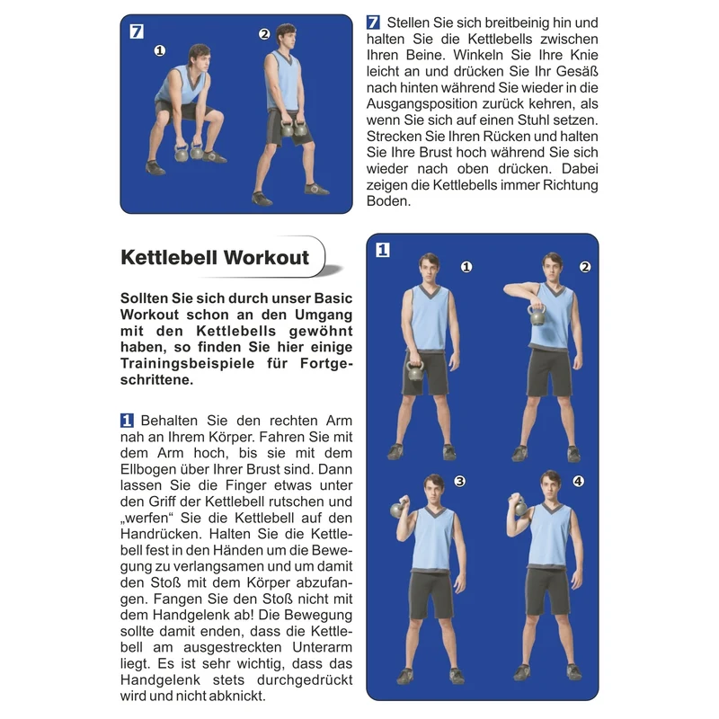 Kettlebell aus Kunststoff 18 kg