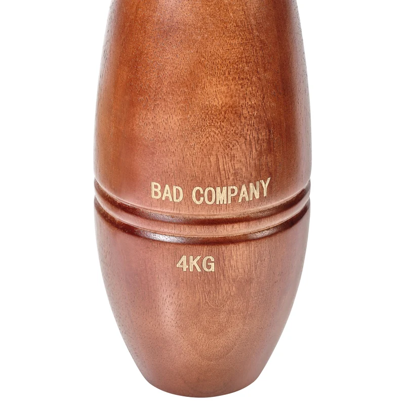 Wooden Indian Club Bell 4 kg