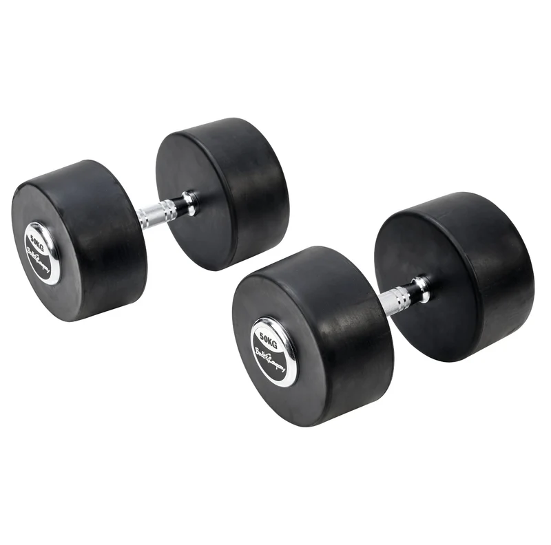 Deluxe 100 Kg (2x50,0) Hanteln Gewichte Rundhanteln Hantel Set Kurzhanteln