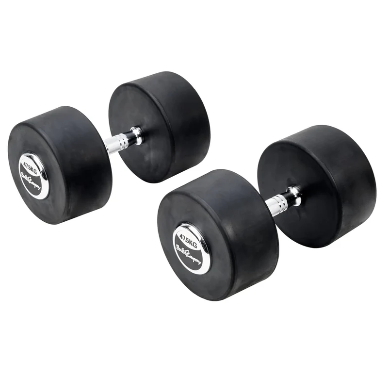Deluxe 95 Kg (2x47,5) Hanteln Gewichte Rundhanteln Hantel Set Kurzhanteln