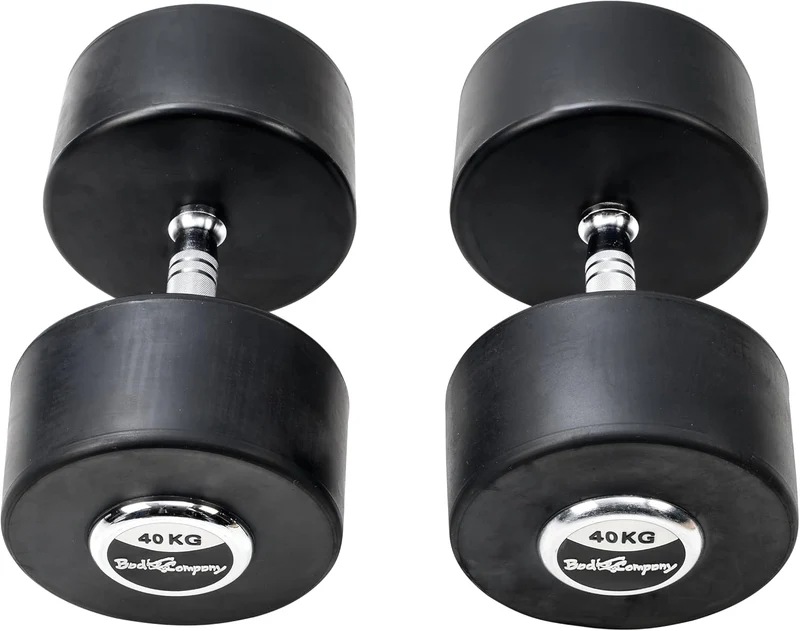 Deluxe 80 Kg (2x40,0) Hanteln Gewichte Rundhanteln Hantel Set Kurzhanteln