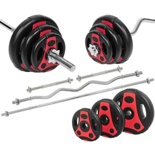 K-Grip. 70,5 Kg Langhantel SZ-Hantel Set Hanteln Gewicht