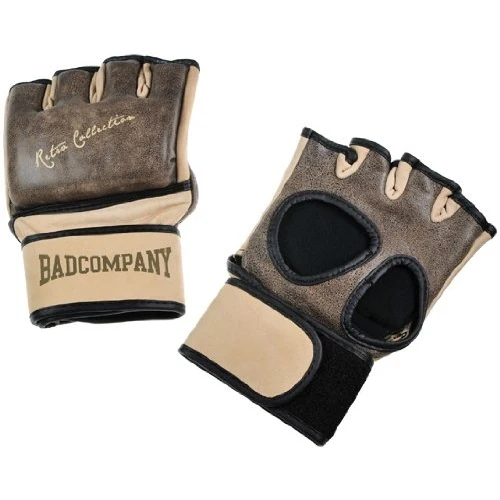 Pro Retro Rindsleder FreeFight MMA Boxhandschuhe Handschuhe Boxsack Sandsack