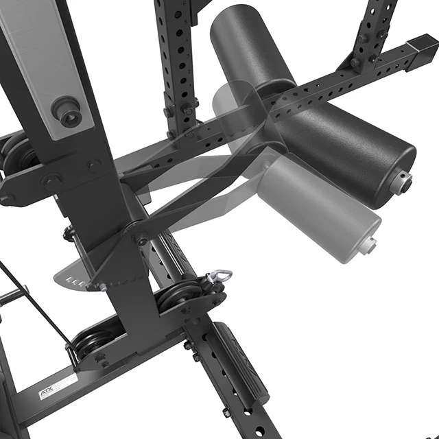 ATX® Power Rack PRX-780 mit Latzug - 125 kg Steckgewichte