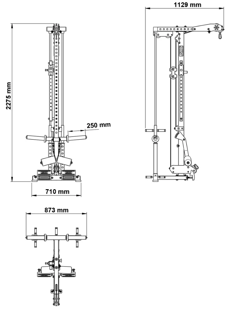 ATX® Latzug - Option LTO-780 - Plate Load