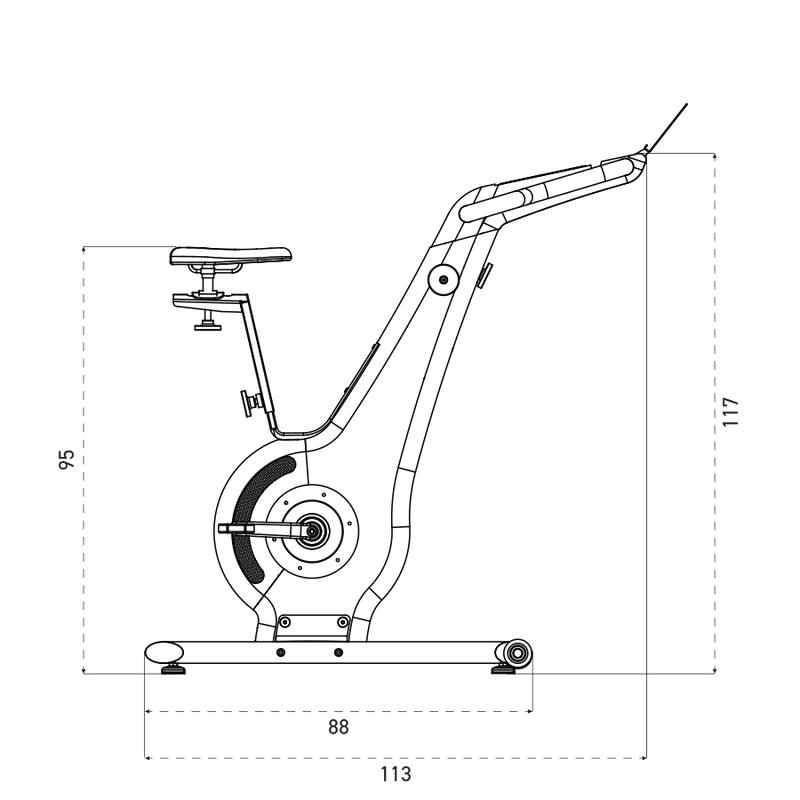 Ergometer Nohrd Bike V2