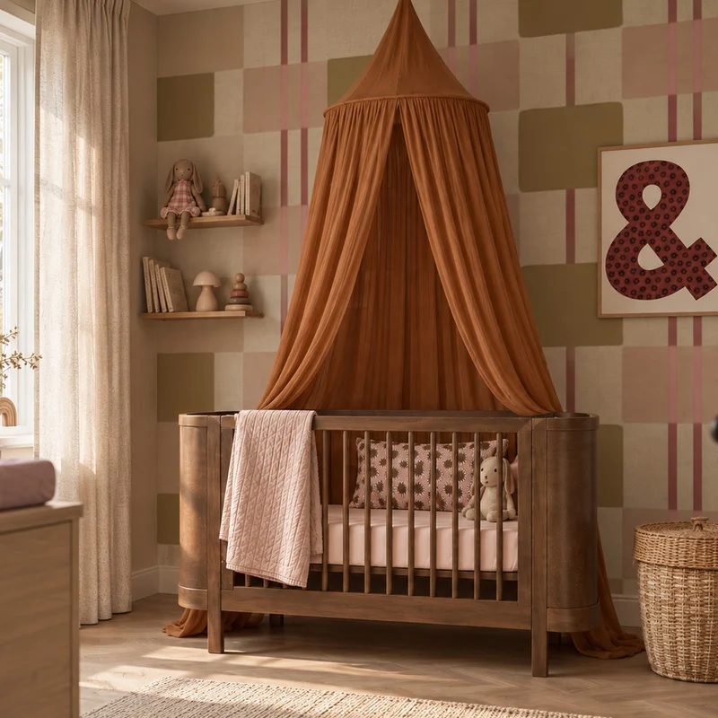 Baby Moskitonetz Karamell