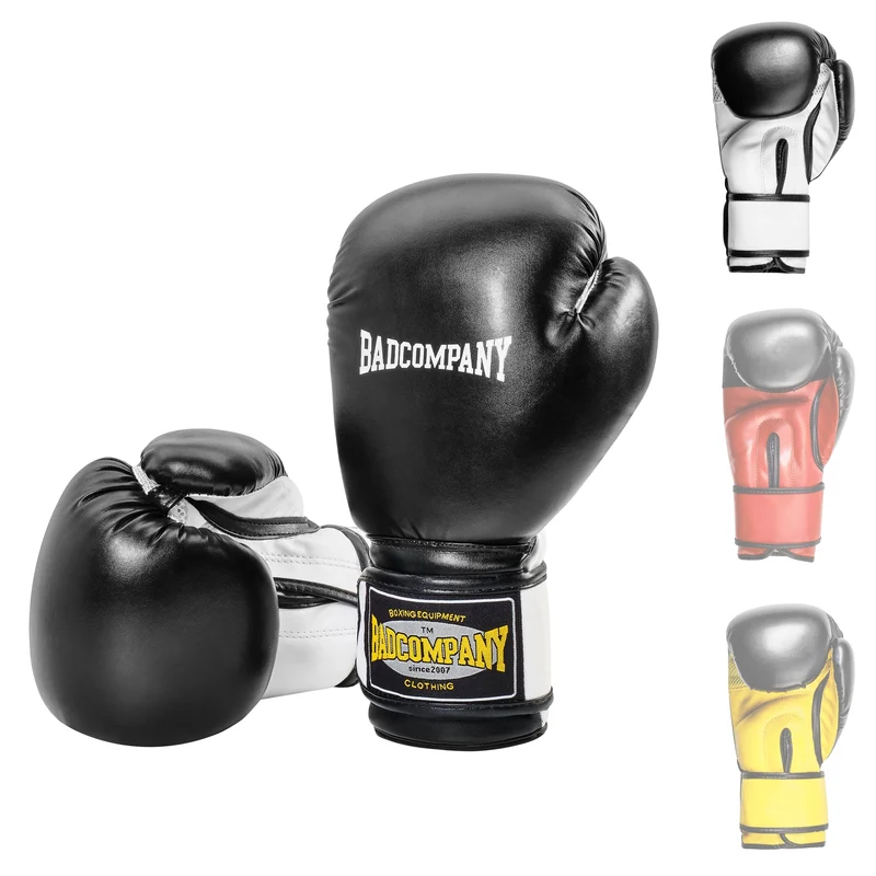 Boxhandschuhe aus Kunstleder mit Belüftungssystem