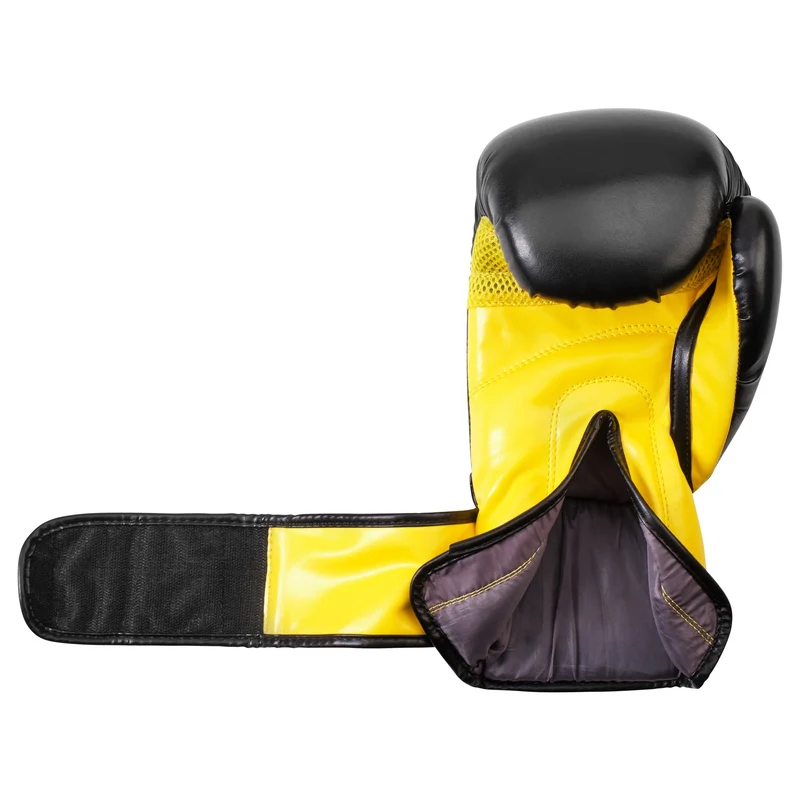 Boxhandschuhe aus Kunstleder mit Belüftungssystem