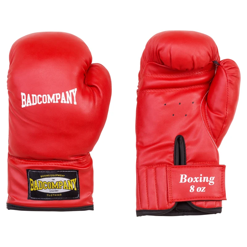Junior Box-Set Boxsack mit Handschuhe red