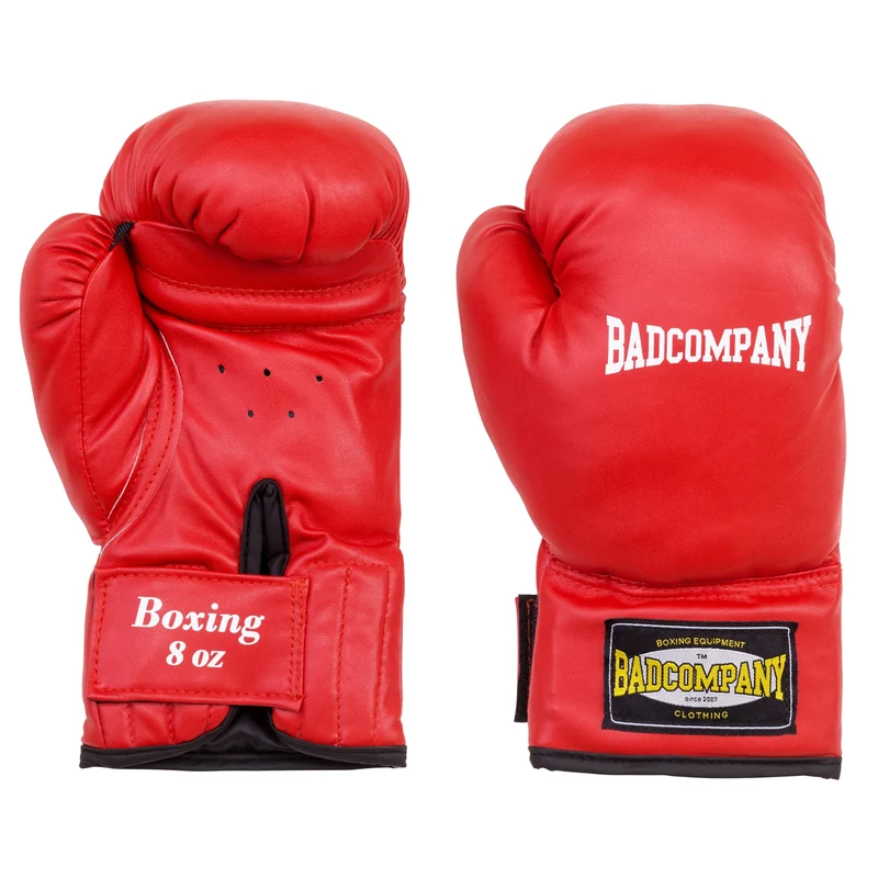 Junior Box-Set Boxsack mit Handschuhe red
