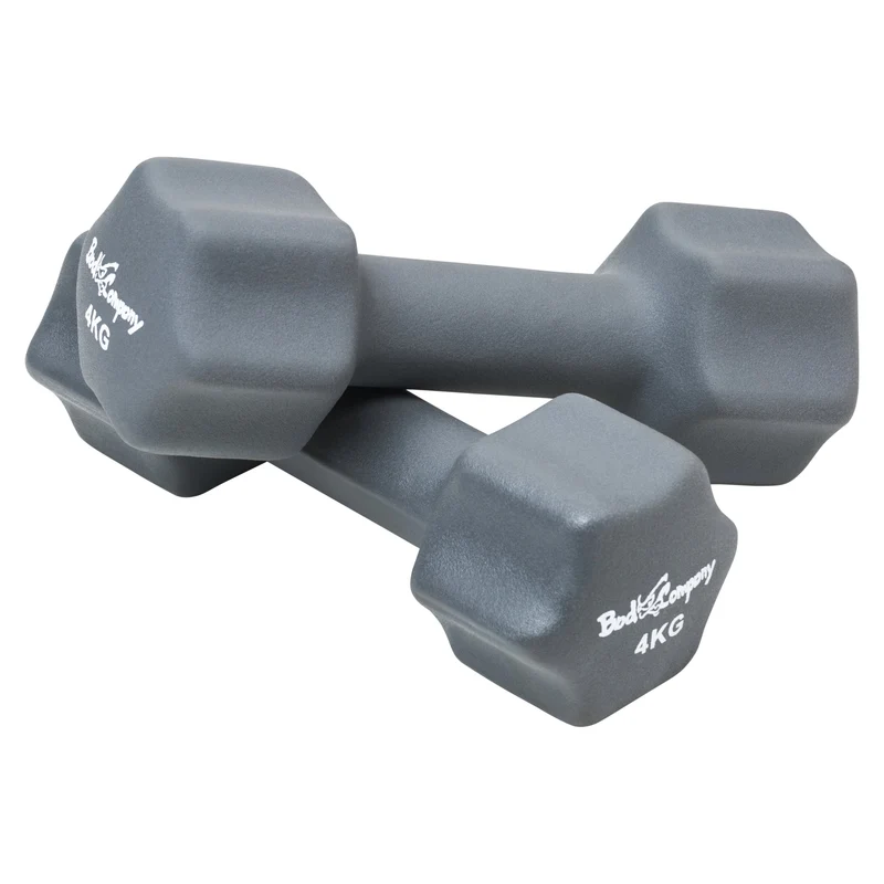 8Kg (2x4,0) Neopren Gymnastik Hanteln Hantel Gewichte Hantel-Set