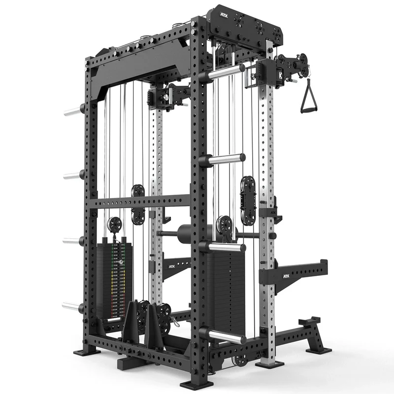 ATX® Multi Pull Half Rack mit 2 x 110 kg Steckgewichten