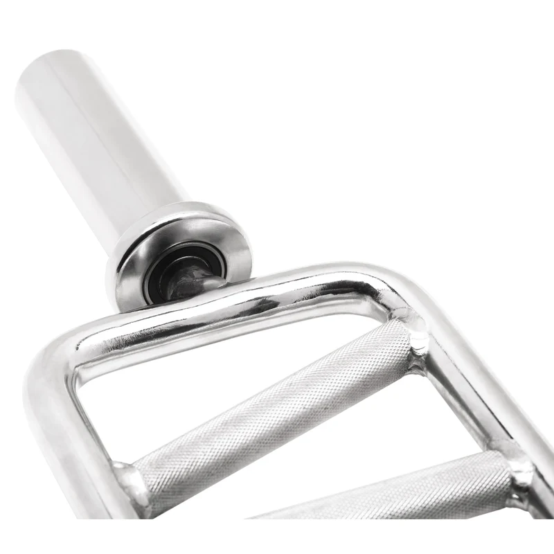 Profi Olympia Trizep-Hantelstange Chrom inkl. Federverschlüssen 50/51 mm